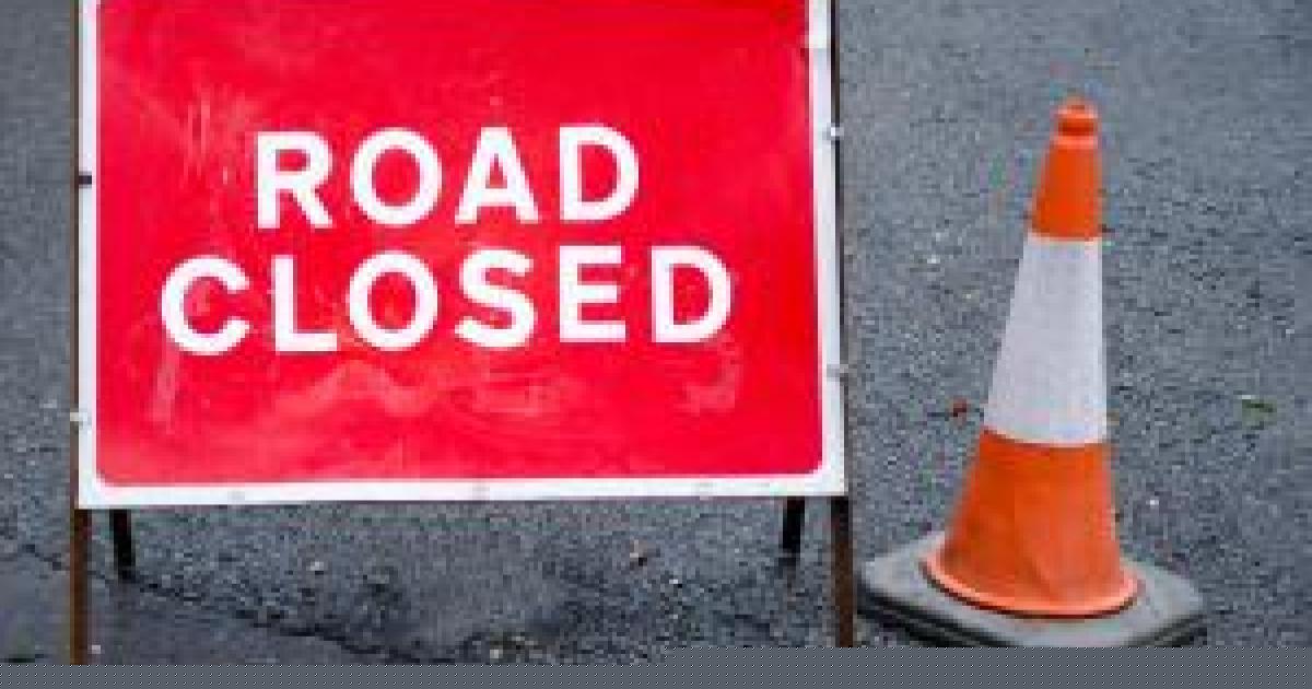 Road to close for two days for telecommunication works