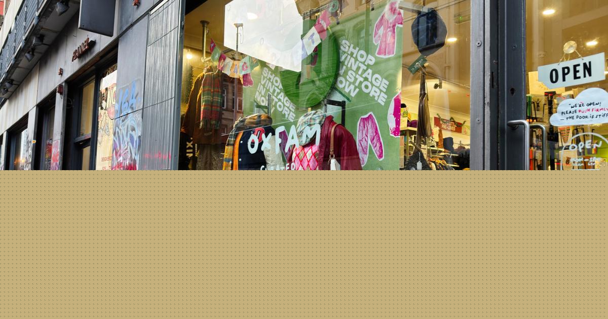Oxfam rents out designer clothes to fashion-conscious shoppers