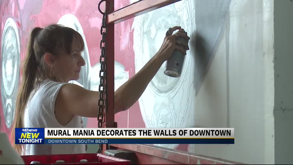 Mural Mania artist shares unique approach to unlocking her creativity