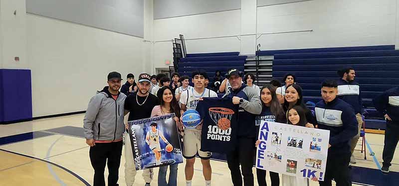 Athlete of the Week- Harrison’s Castellano scores 1,000th point in style