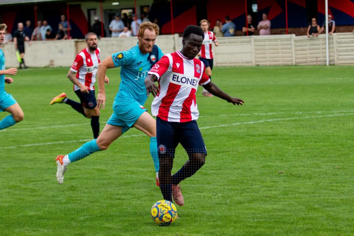 FOOTBALL - Bromsgrove Sporting sign forward Lamin Barrow after trialist impresses in pre-season