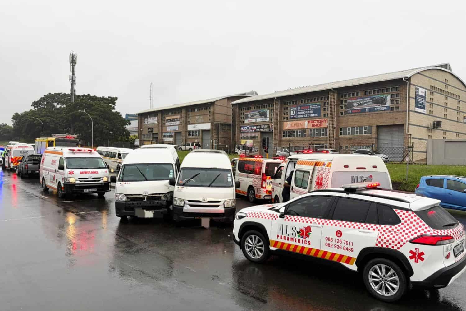 Child among 11 killed in horrific taxi and truck accident in Durban