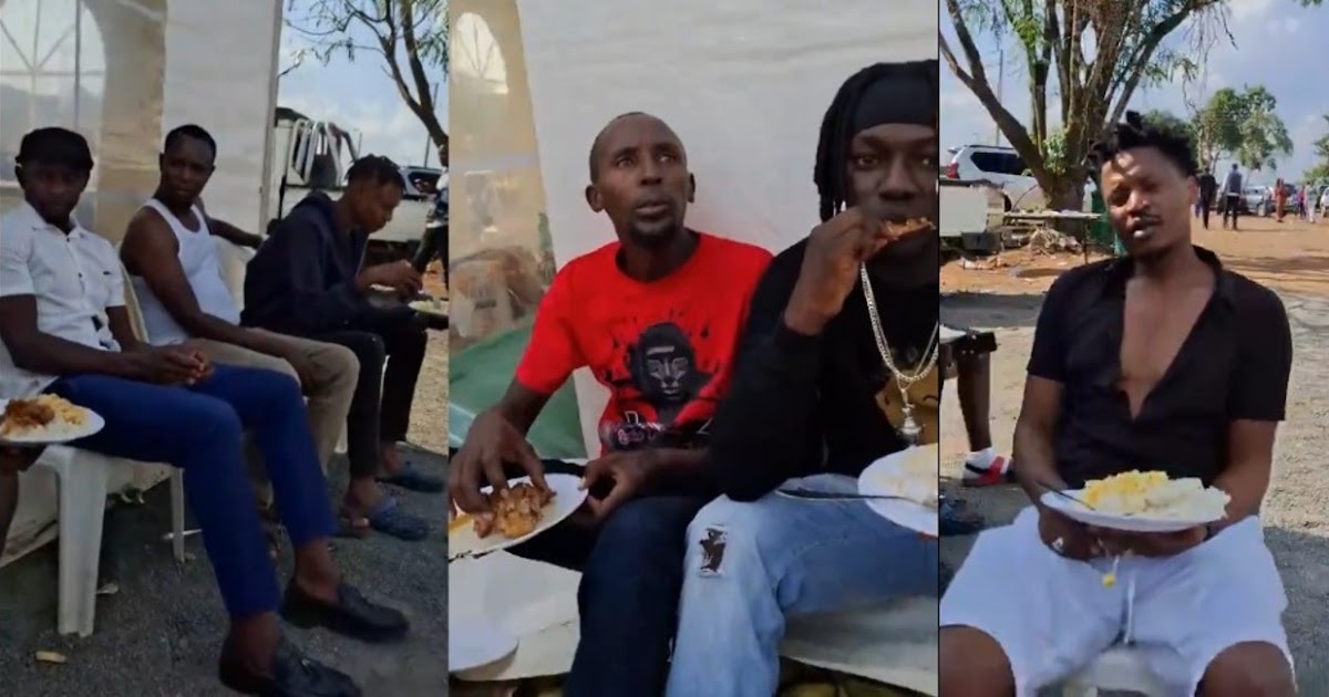 GEORGE RUTO’s goons share a video enjoying sumptuous food at his sister’s wedding (VIDEO)