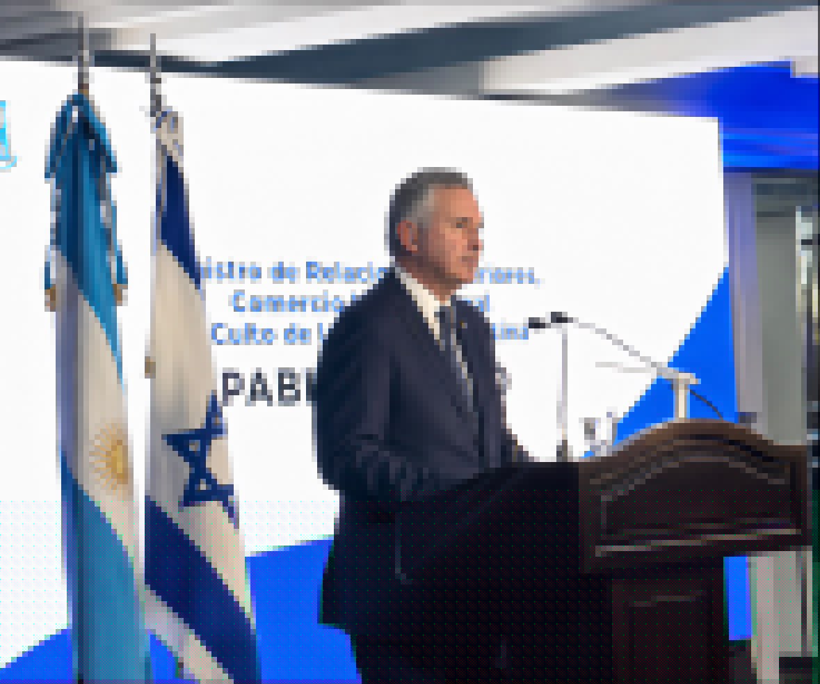 Argentina. Canciller: el embajador Sela permitió “una cercanía histórica y una alianza estratégica” con Israel