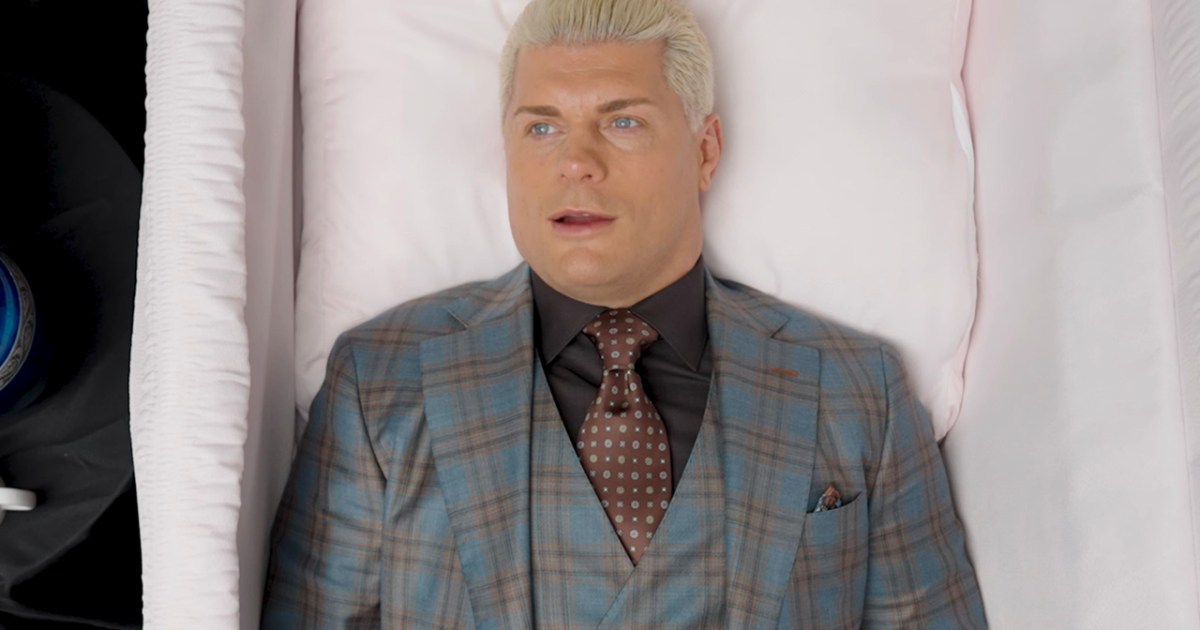 WWE Star Cody Rhodes Has A Unique Request For His Funeral