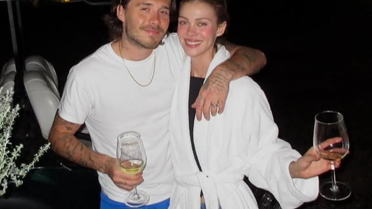 Brooklyn Beckham shares gushing post for wife Nicola Peltz as they celebrate wedding anniversary