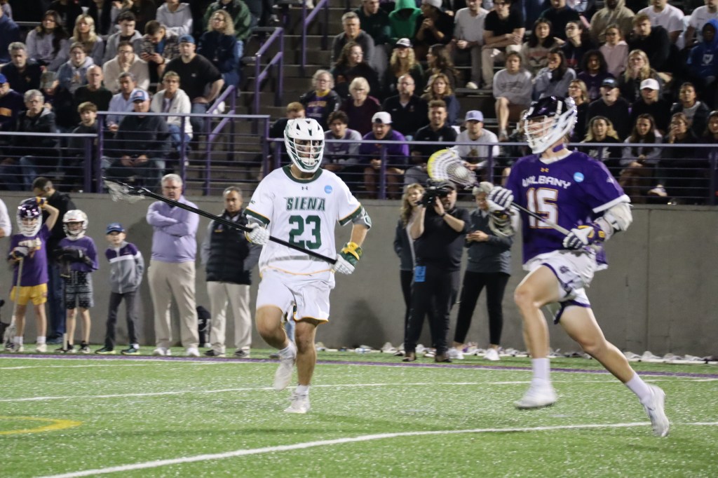 NCAA MEN’S LACROSSE: Siena earns recognition in preseason men’s lacrosse coaches’ poll