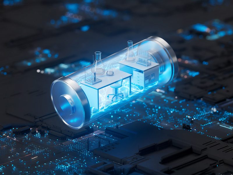 Analysis of trialkyl phosphates as markers for lithium battery aging
