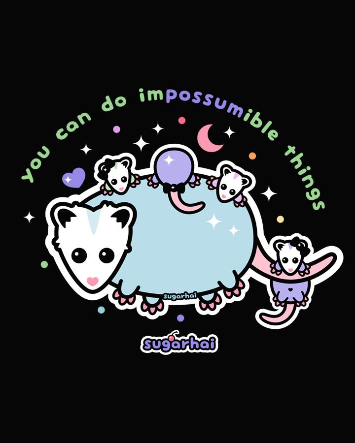 Wholesome Memes - positive possum (oc) | /r/wholesomememes
