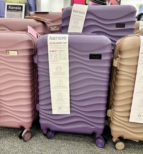 Kensie 22″ Hardside Spinner Luggage just $50.99 shipped + $10 Kohl’s Cash!