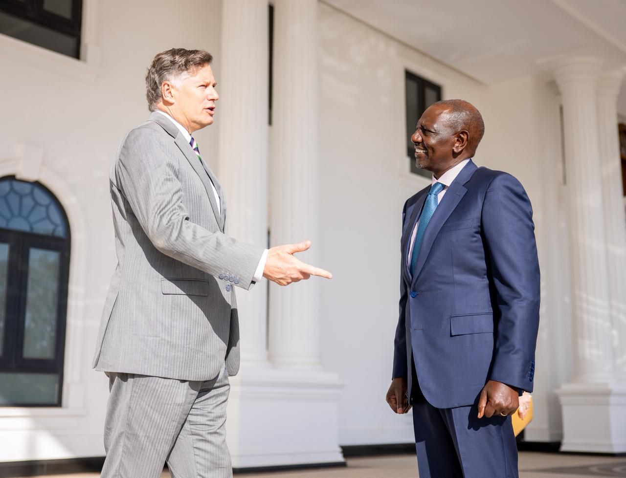 Ruto holds talks with US Deputy Secretary of State Christopher Landau at State House