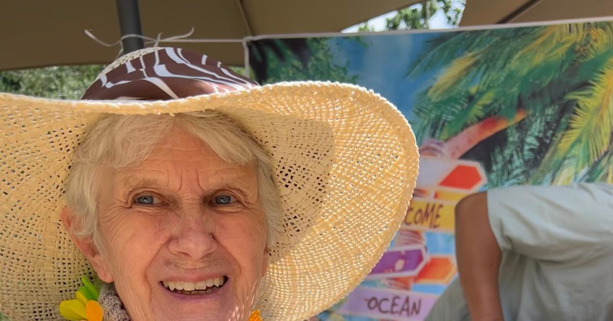 Sidmouth care home brings the seaside with beach party