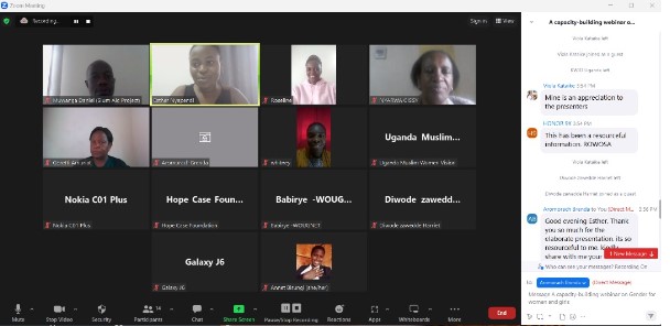 Comment on Capacity building webinar on Gender and Digital rights for women by AMZX NFC