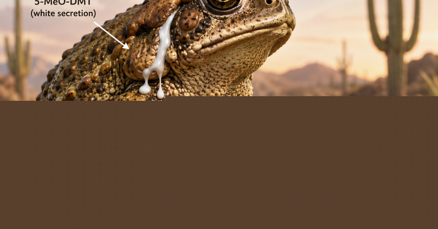 From Bufo Toad Venom to Big Pharma