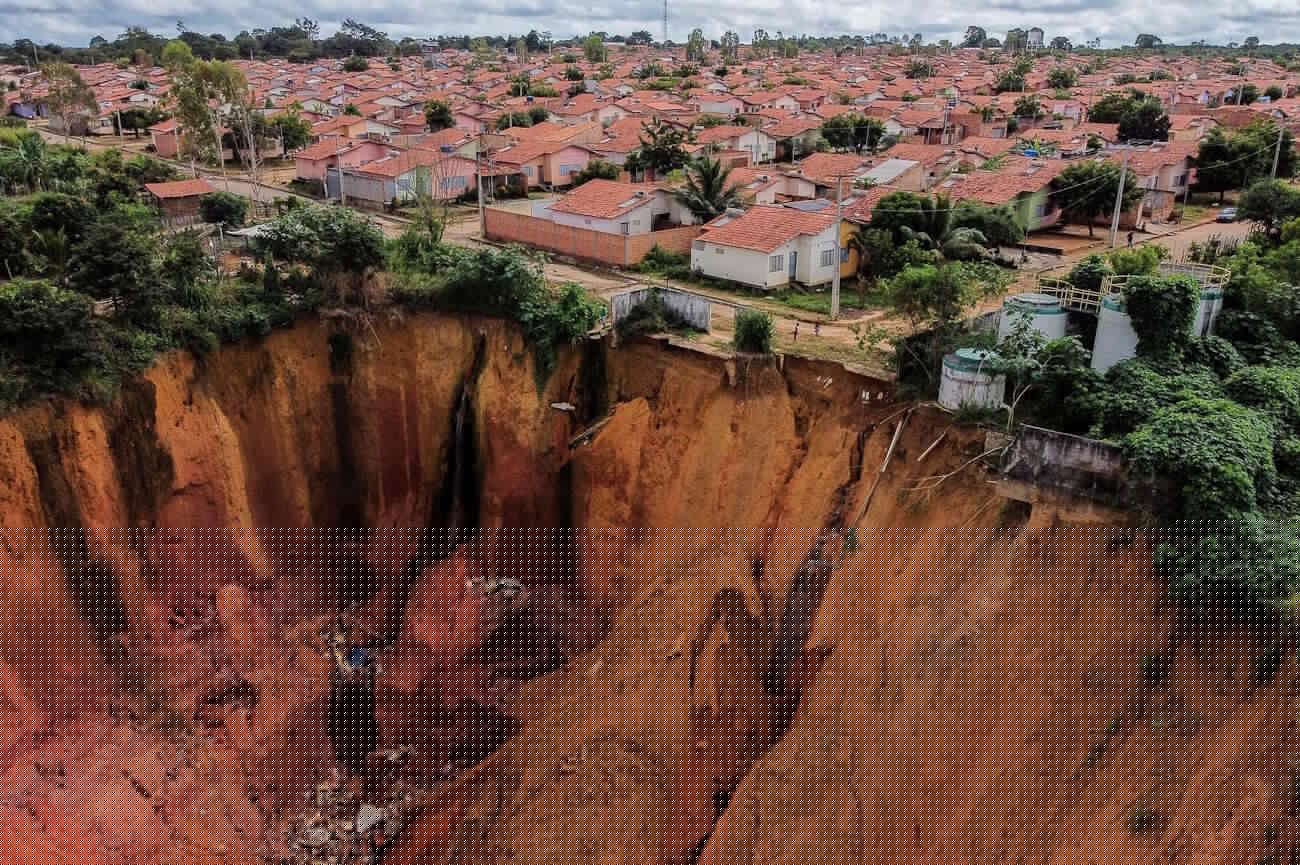 Emergency declared after huge sinkholes appear in Buriticupu, Brazilian city in the Amazon