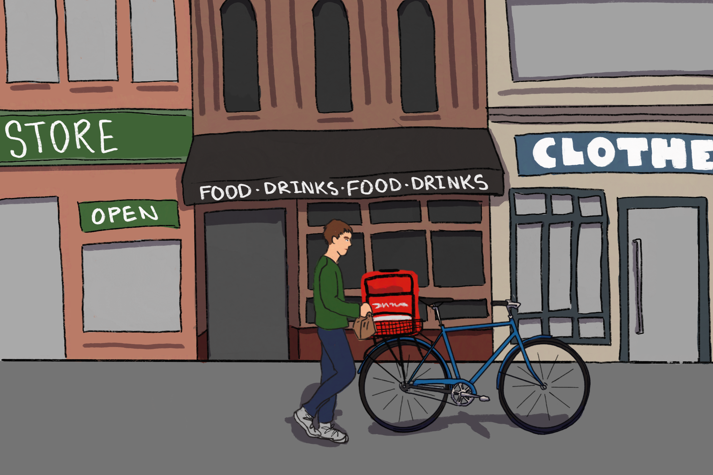 Local restaurants, students and delivery workers weigh in on Ann Arbor food delivery