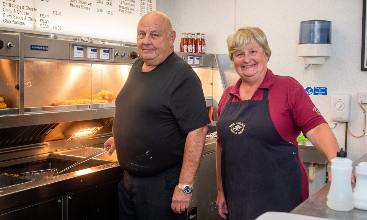 EXCLUSIVE: Angus couple to sell fish and chip shop after 67 years in the family