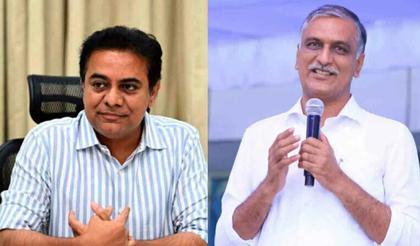 KTR, Harish Rao extend Bathukamma greetings