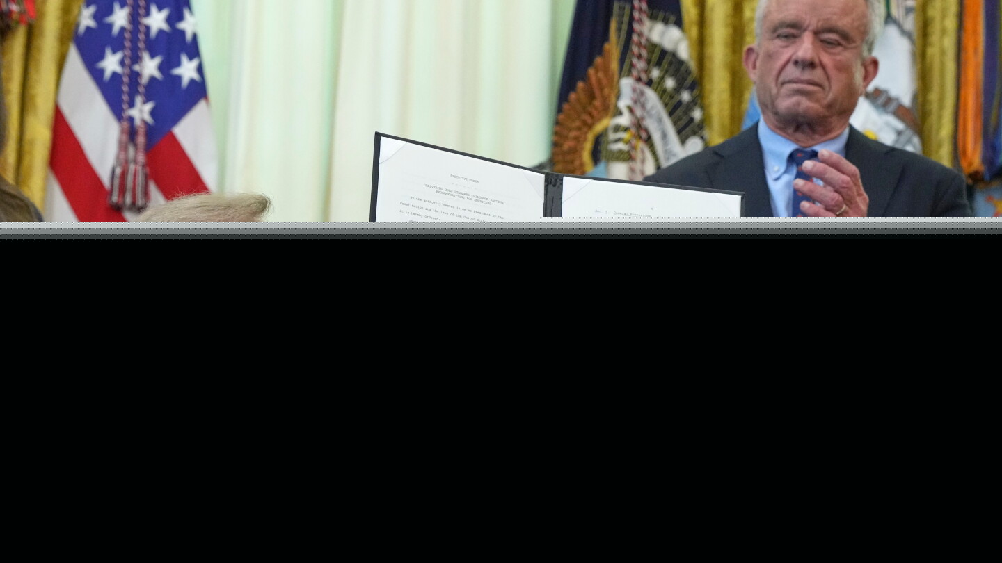 Trump Executive Order Reshapes Childhood Vaccine Schedule