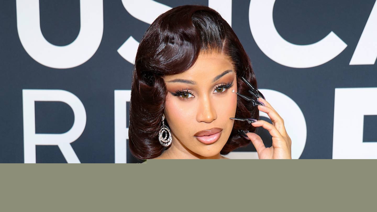 Cardi B Shows Off Signature Seaside Style While Teasing New Song