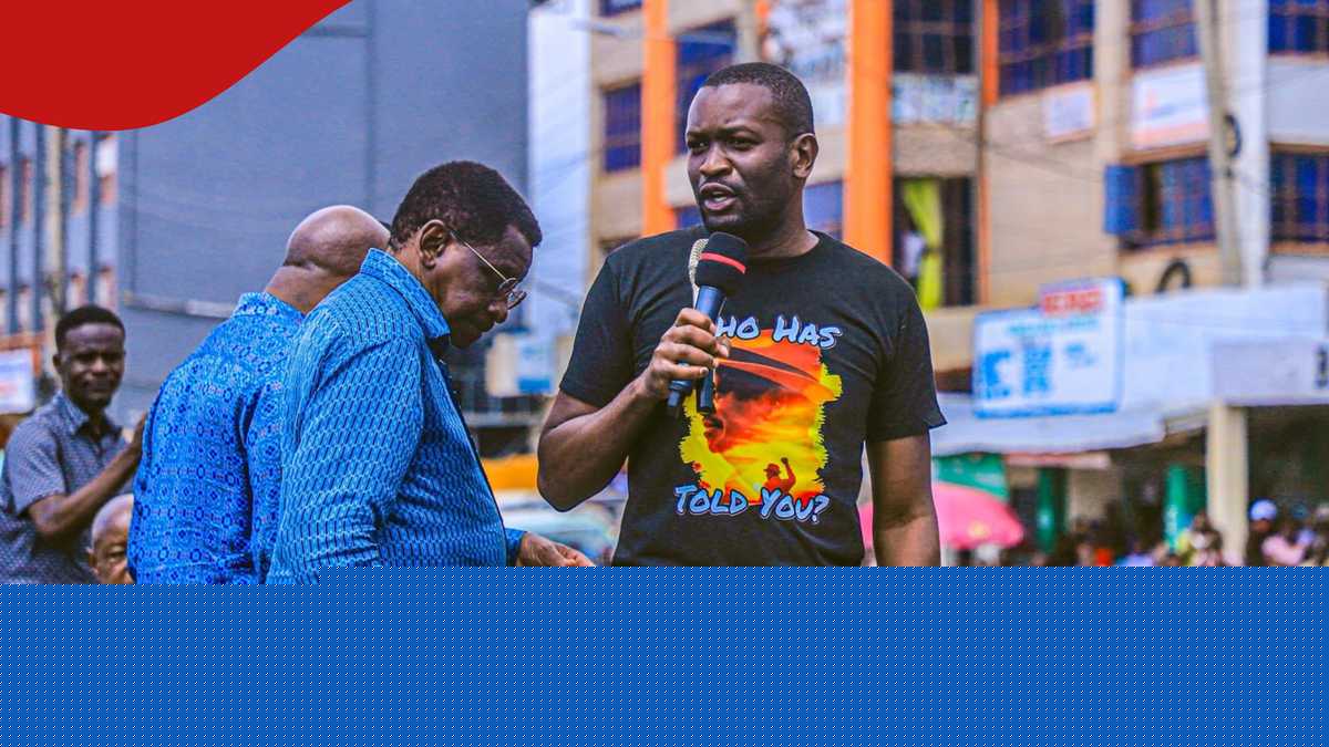 Mutahi Ngunyi's poll shows Edwin Sifuna would win presidency against William Ruto