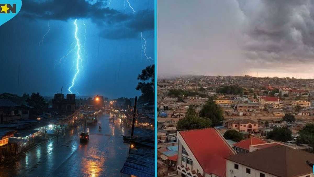 GMet predicts rain, thunderstorms and cloudy weather across Ghana today