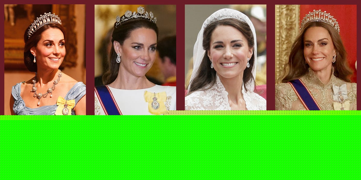 Kate Middleton's Most Iconic Tiara Moments