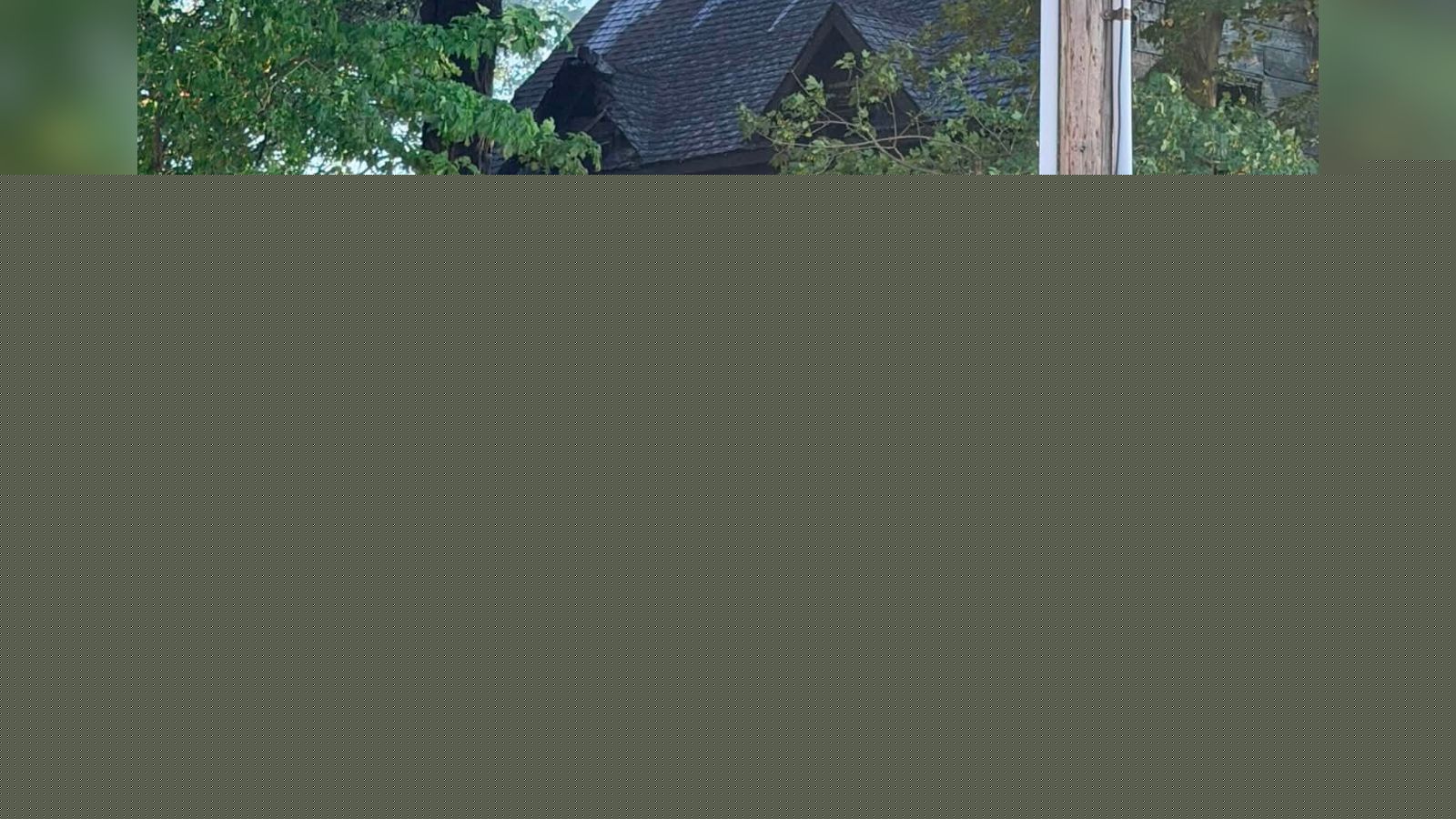 Dog rescued from house fire Wednesday night, no injuries