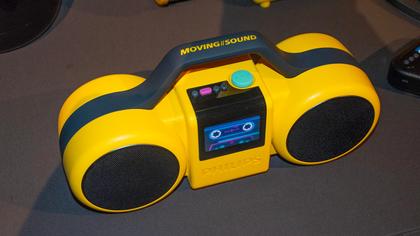 Philips’ new Moving Sound audio range is bold, bright and gloriously 80s