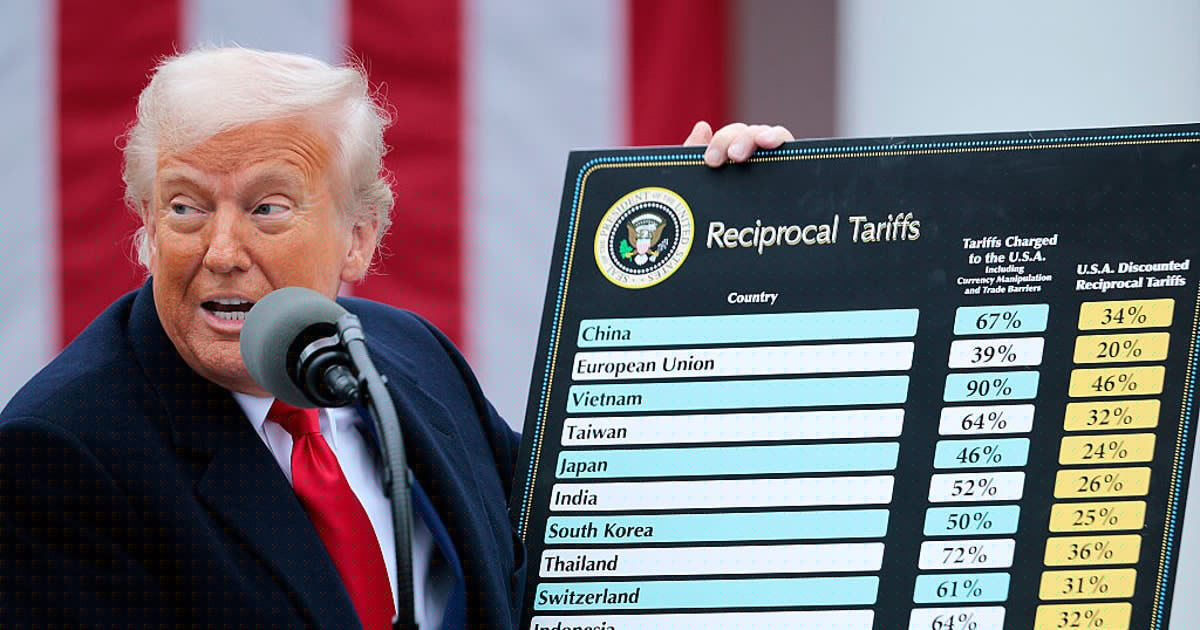 New Trump tariffs: President imposes double-digit levies as temporary tariffs expire