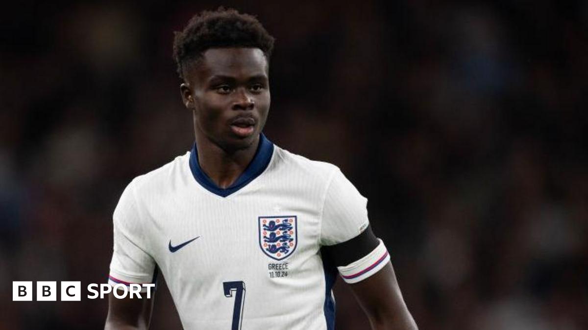 England recall Saka but Bellingham, Foden & Grealish miss out