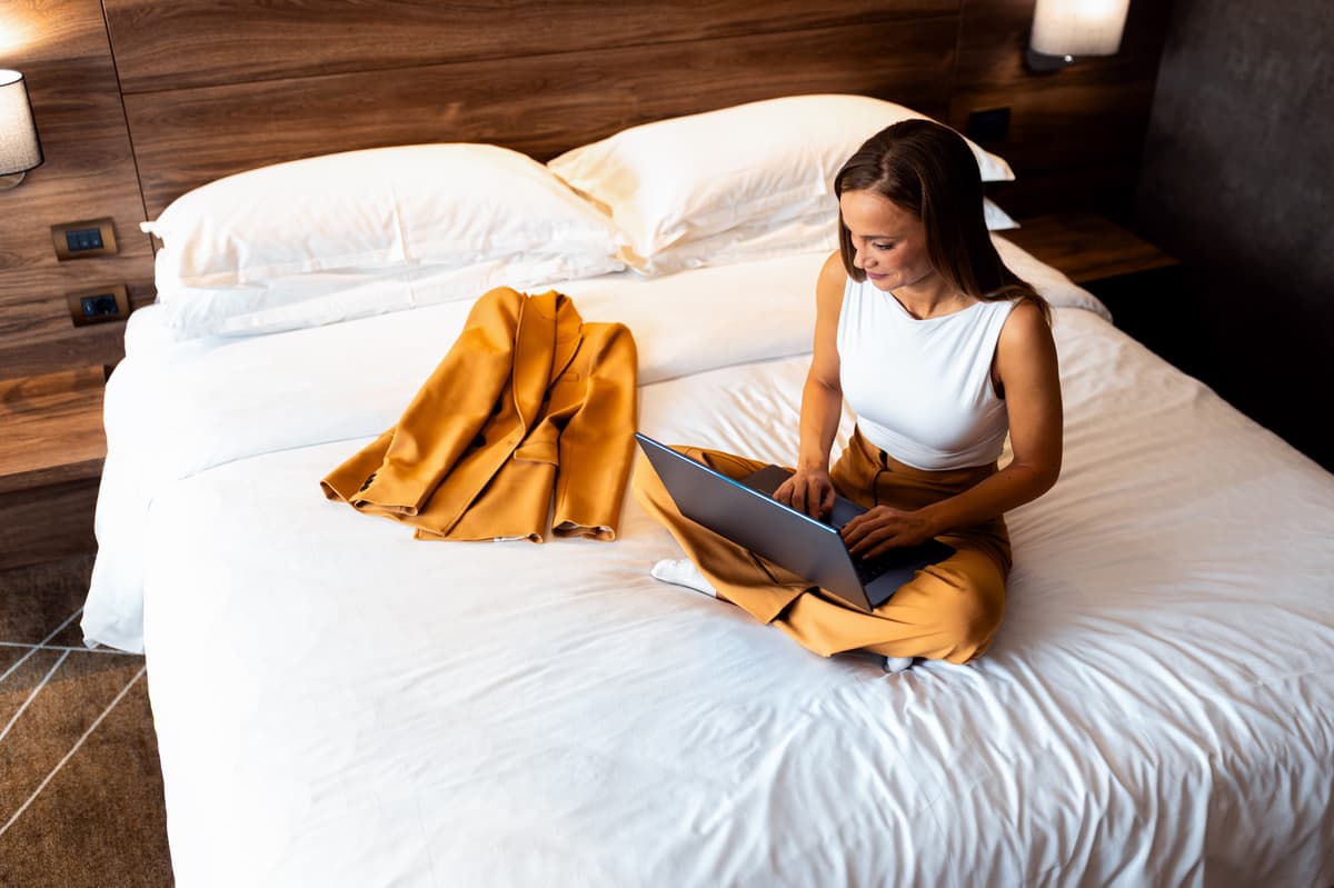 Fed up with working from a sweaty flat? Try checking into a hotel instead...