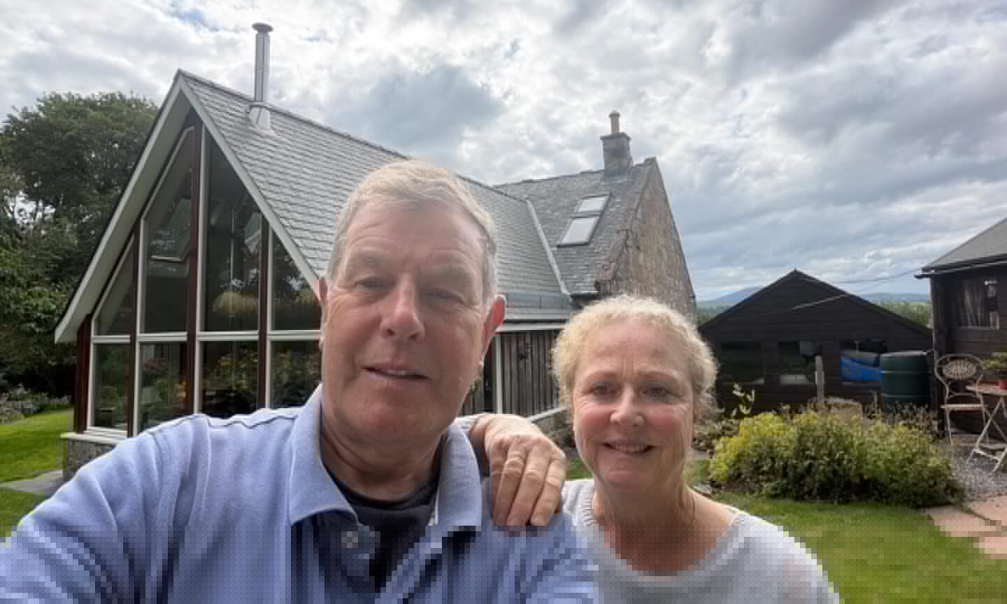 ‘We’ll miss the magnificent views’: Stephen and Diane put 150-year-old Aberdeenshire cottage on the market