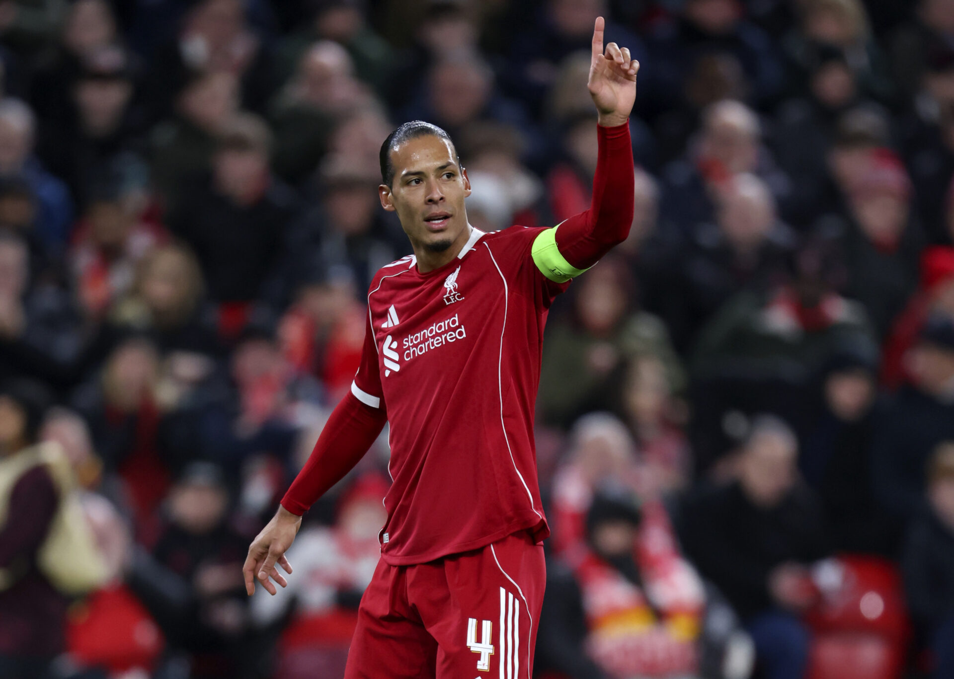 Celtic hero Virgil van Dijk creates Champions League history as Liverpool maul Qarabag