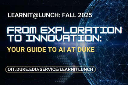 Duke’s Gen Suite of AI Tools