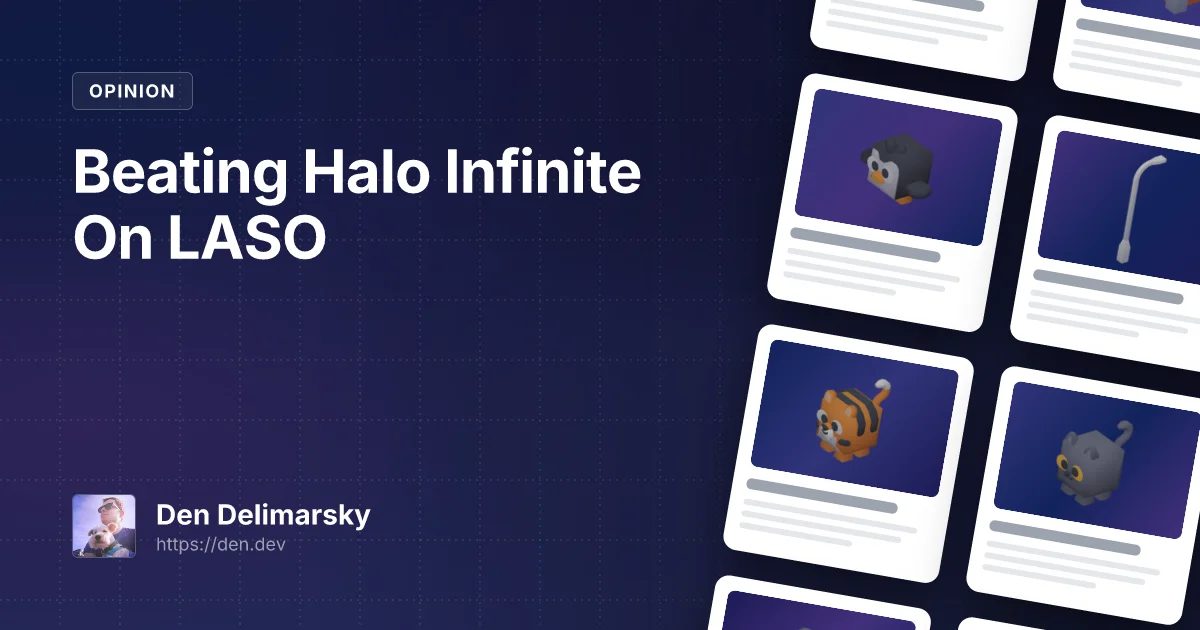 Beating Halo Infinite On LASO