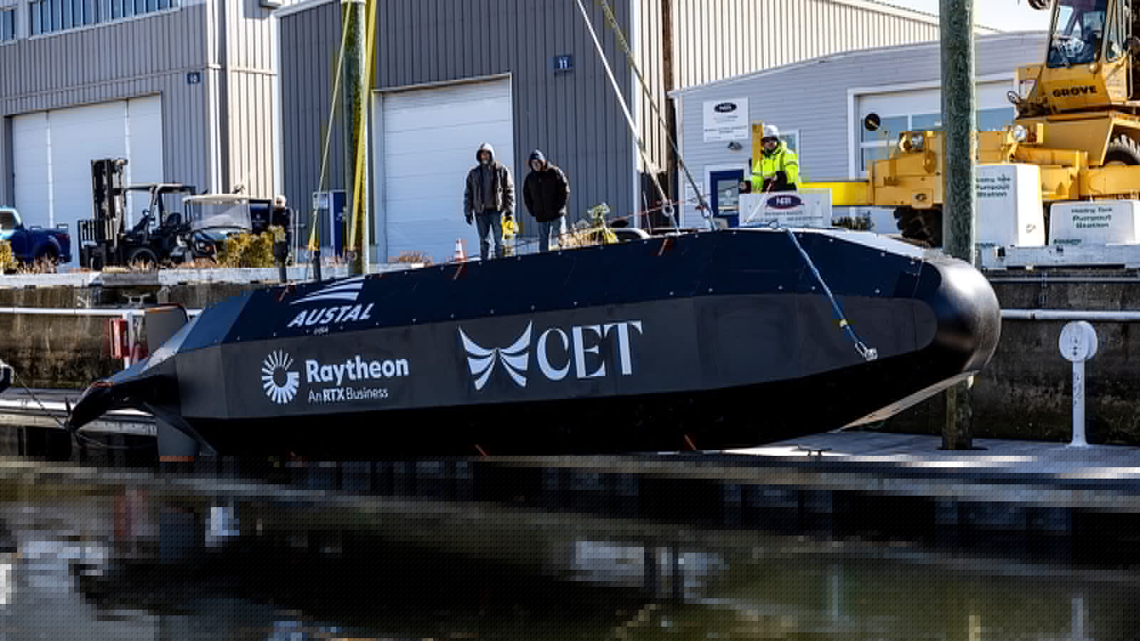 Raytheon, Composite Energy Technology Demonstrate New Unmanned Undersea Vehicle