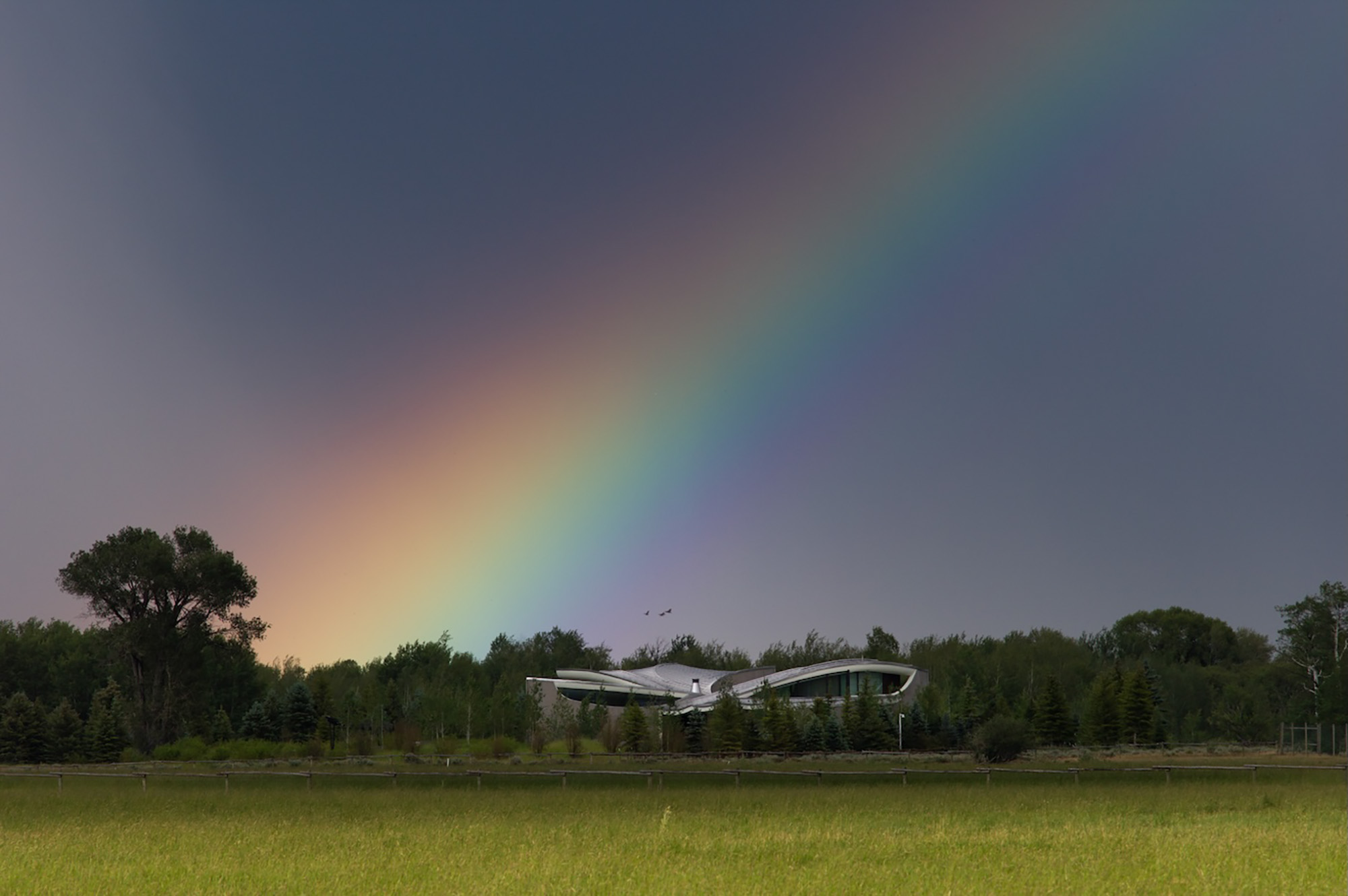 In Teton County, a striking, modern house boldly blends in