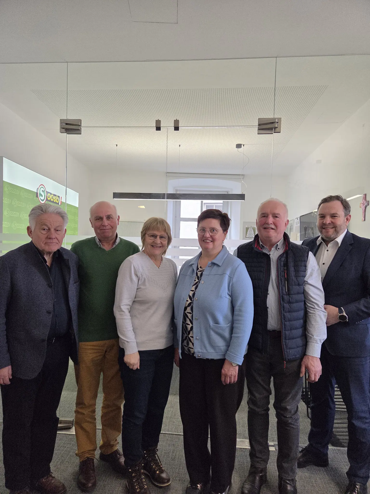 Seniorenbund Ortsgruppe zu Besuch bei Landesleitung