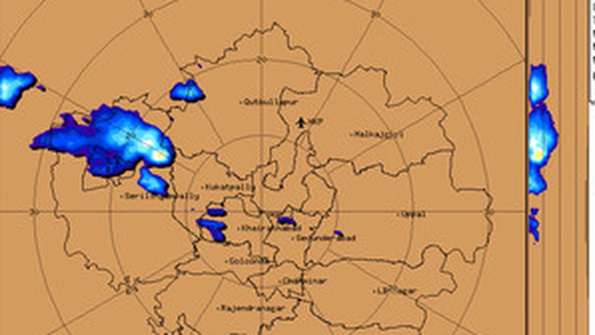 Sudden showers hit parts of Hyderabad on August 5 after sunny morning