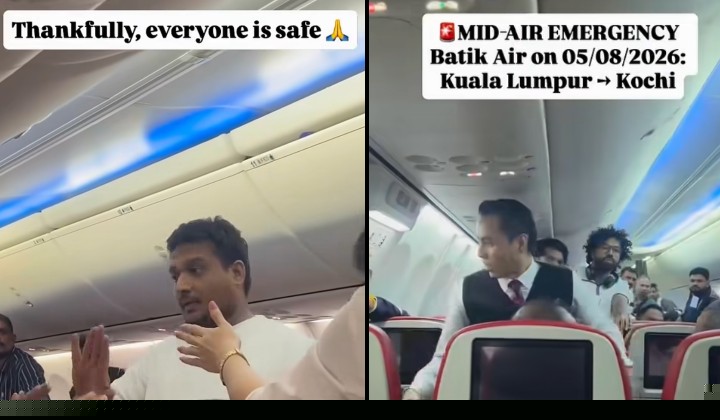 [Watch] Batik Air Passenger Tried To Open The Emergency Exit Mid-Flight; At Cruising Altitude, He Never Could Have