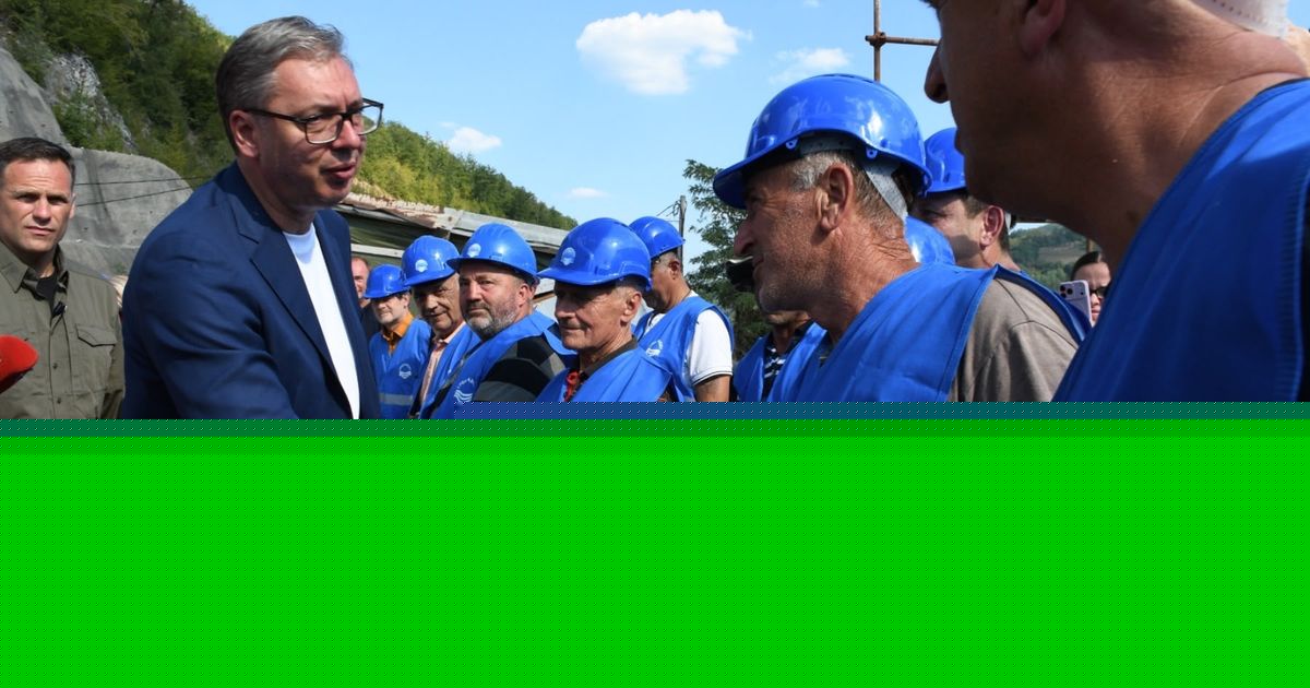 Predsednik Srbije obišao branu Svračkovo - јedan od naјvažniјih proјekata za vodosnabdevanje zapadne Srbiјe