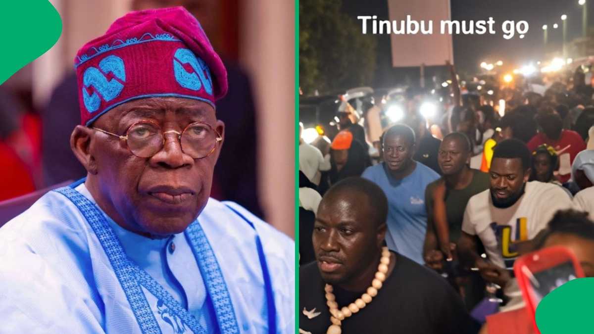 "They've started fixing their country": SA reacts to Nigerians calling Tinubu to go during protest