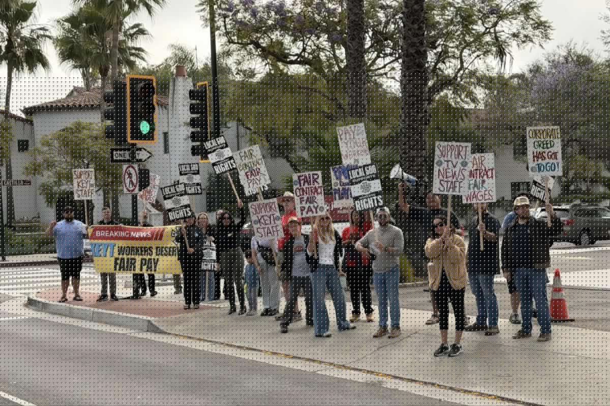 Local California TV station plunges into anarchy as staff walk out over working conditions