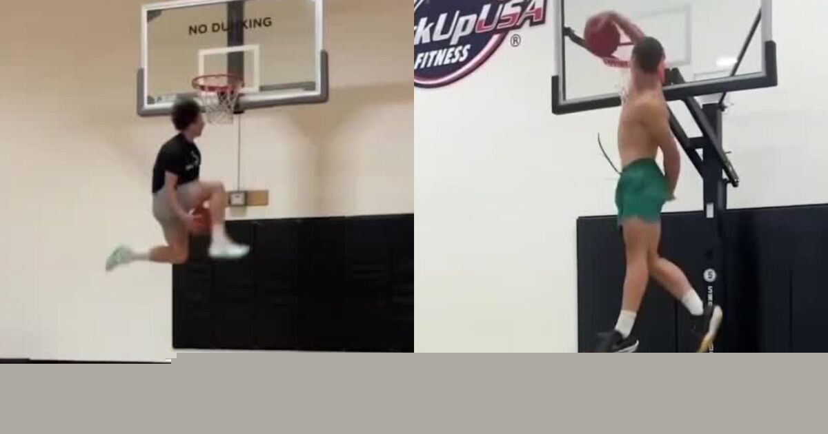 Utahn taking flight as a professional dunker, competing for $500K prize