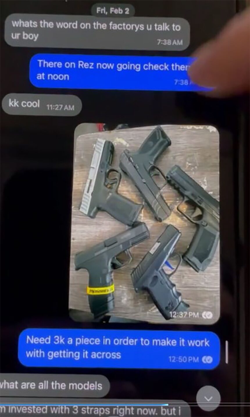 How a defaced handgun and 2 shell casings led to an international gun smuggling ring