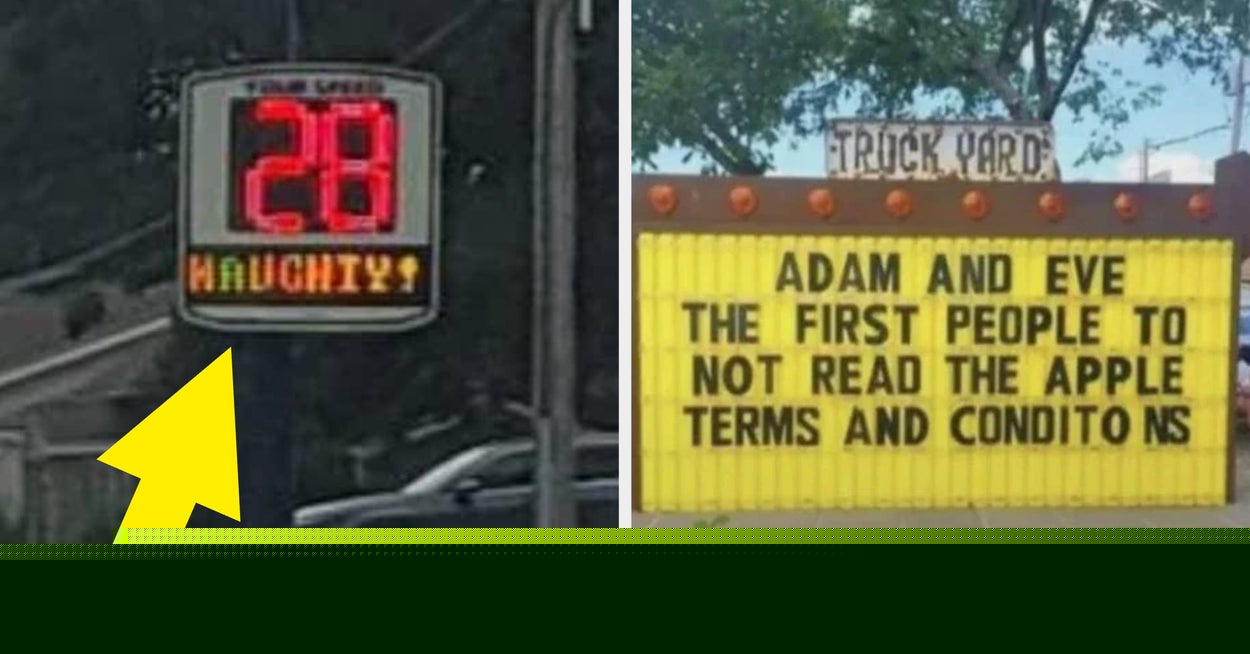 21 Signs From This Week Are So Funny, People Literally Cannot Stop Talking About Them