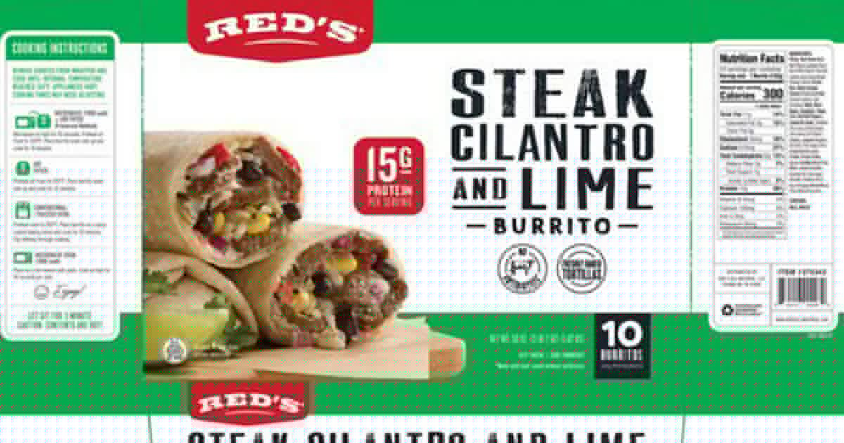 Frozen burritos sold by Costco mislabeled, spurring public health alert