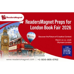 ReadersMagnet Kicks Off 2026 Book Fair Season with Return to The London Book Fair