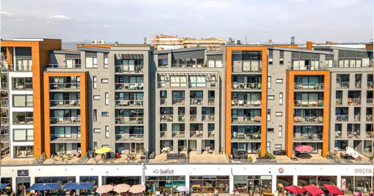 Two-bed penthouse apartment on the market for £695,000